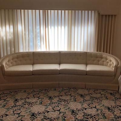 Mid Century Modern sofa freshly upholstered! Matching love seat!