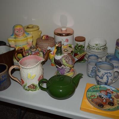 Canisters, kitchen items