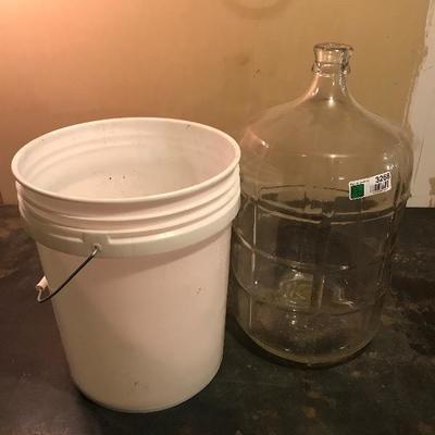 Glass 5 gal Carboy