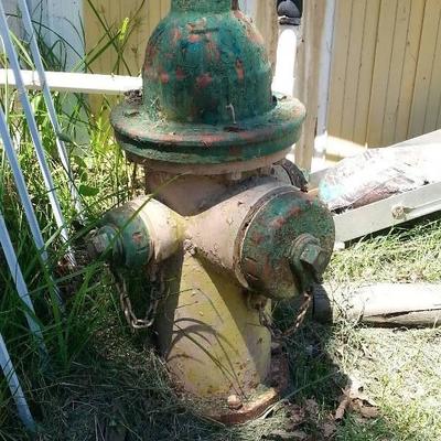 Vintage Fire Hydrant Authentic