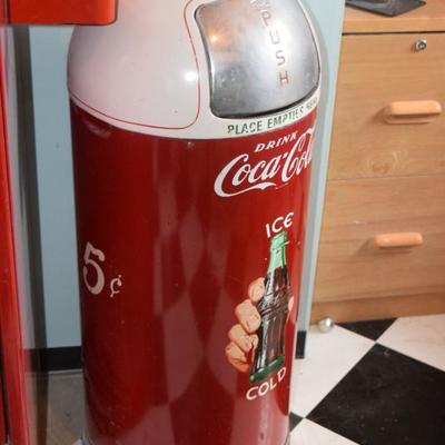 Coca-Cola Garbage Can