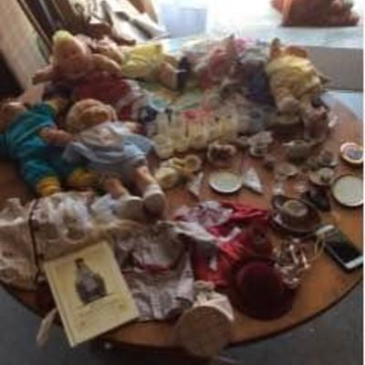 Large Assortment of Dolls