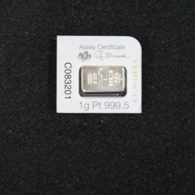 1 Gram 999.5 Platinum Pamp