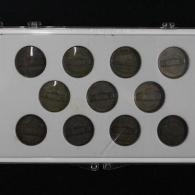 United States WWII Silver Nickel Set
