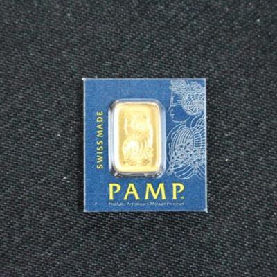 1 Gram 999.9 Gold Pamp
