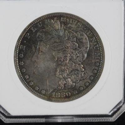 1880-O MS64 Toned Morgan