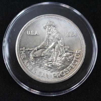 1984 American Prospector .999 Englehard Silver