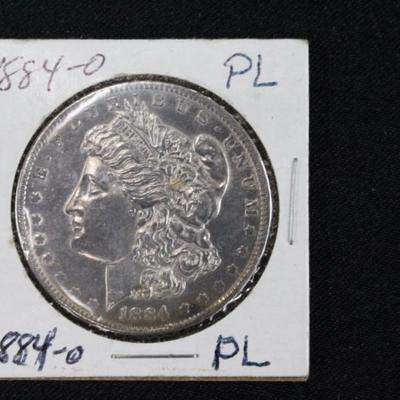1884 O PL Morgan