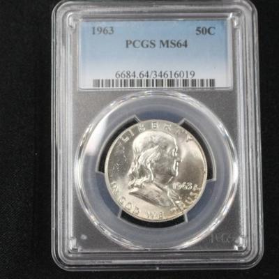 1963 MS64 Franklin