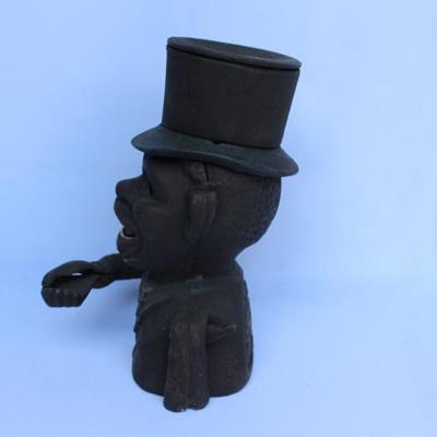 Vintage Cast Iron Bank "Jolly Man"