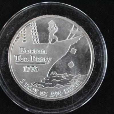 1 Troy Oz. Proof "Don't Tread On Me"