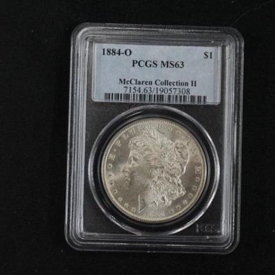 1884 O MS 63 McClaren Col