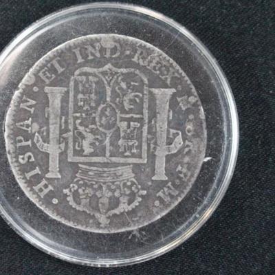 1799 Carolus .1111.8 Reales Silver