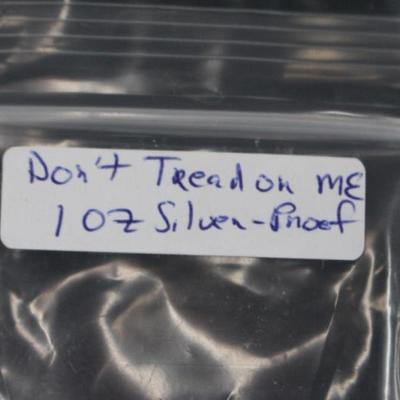 1 Troy Oz. Proof "Don't Tread On Me"