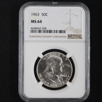 1963 MS64 Franklin