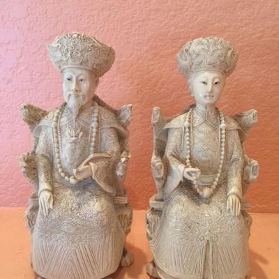 Emperor & Empress Statues $50