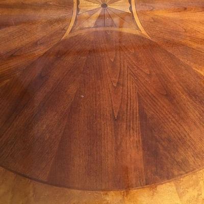 Detail of Inlaid Coffee Table