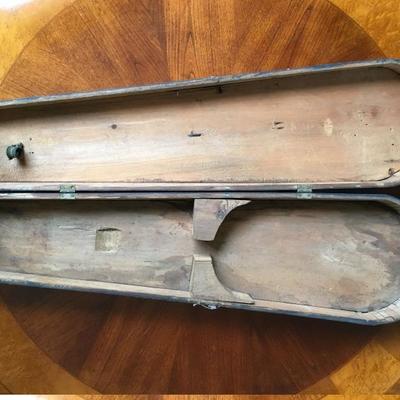 Antique Wooden Violin Case