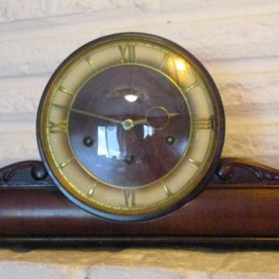 Vintage Westminster H-Anker mantle clock, made in West Germany