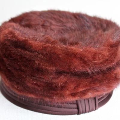 vintage mink hat