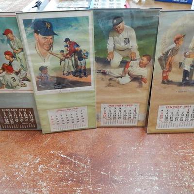 Baseball Hall of Fame Calendar Prints