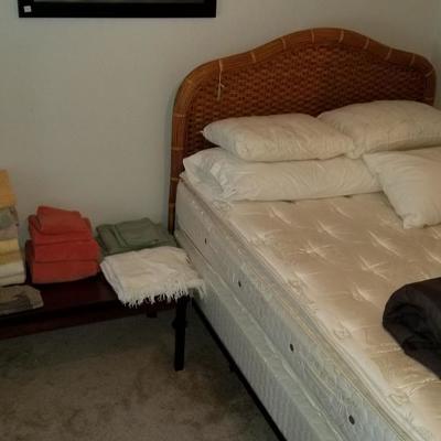 Full Size bed and mattress