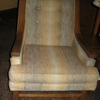 Ranch oak trim chair   BUY IT NOW  165.00
