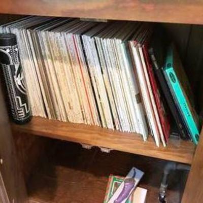 Lot of LP record albums