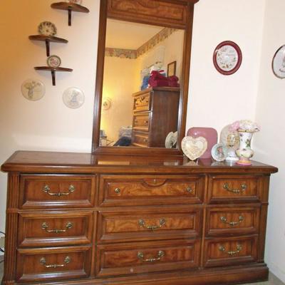 Dresser with Mirror $265