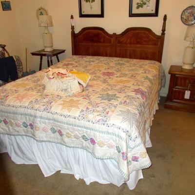 Queen size bed $220
Two drawer night stand $55
two available