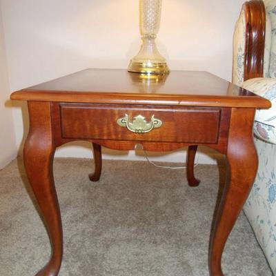 Queen Anne style end table $110
two available