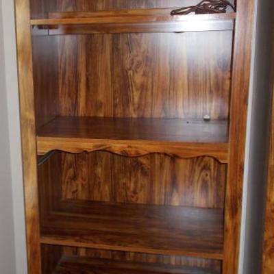 Lighted bookcase $65
two available
