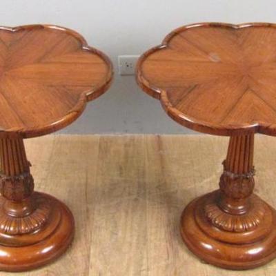 Pair Regency Style Side Tables