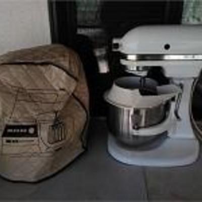 KitchenAid Mixer with Cover

