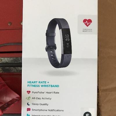 Practically brand new Fitbit Alta HR (less than a month old).  Retails $150 available in estate sale for $100 in original packaging with...