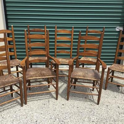 High Back Wooden Chairs with