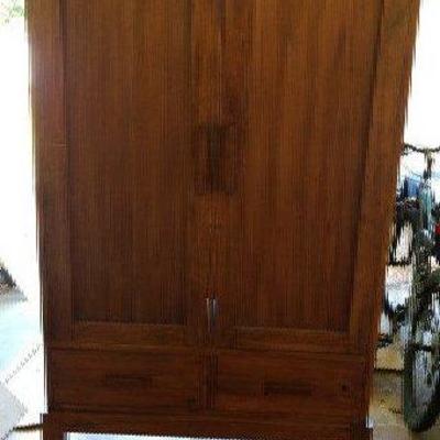 PCP077 Handmade Indonesian Armoire Cabinet