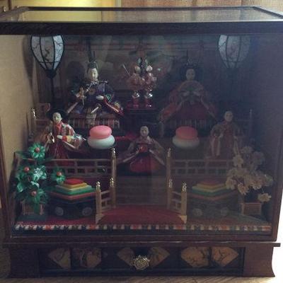 PCP001 Beautiful Japan Doll Case with Music & Light