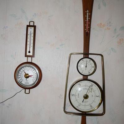 Barometer, Thermometer, & Weather Station