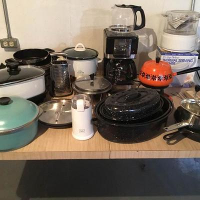 Kitchen Pot Lot and More