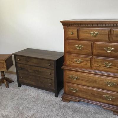 Dressers and Side Table