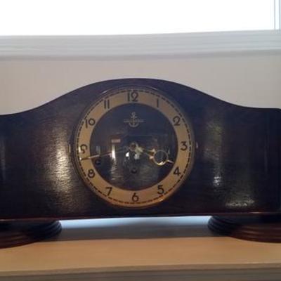 Old German Mantel Clock