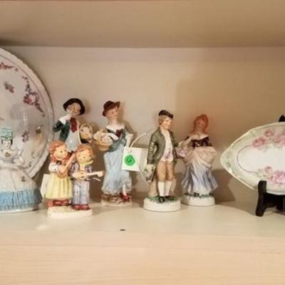 French and German Figurines