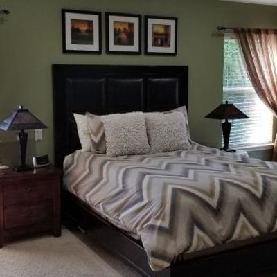 Mattress and box spring sold bed frame and headboard still available 