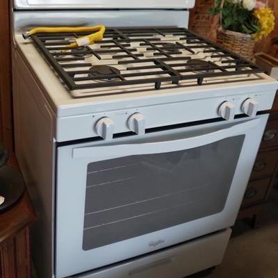 Exceptionally clean gas stove - Whirlpool 