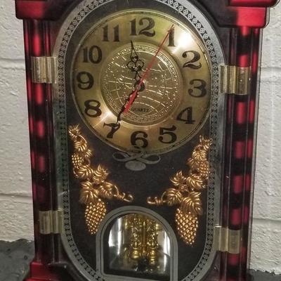 Unique vintage wall clock