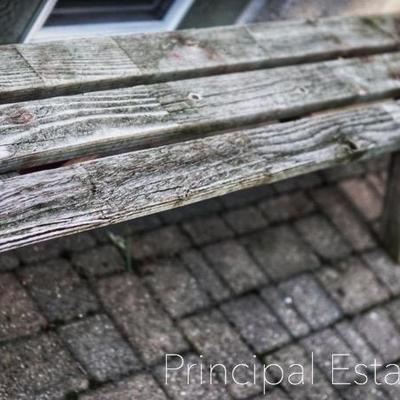 Rustic bench