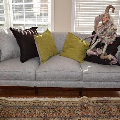 Vintage Couch & Decorative Pillows, & Home Decor