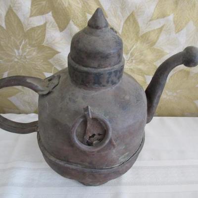 Antique tea pot