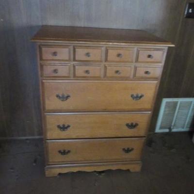 Mid-century tall chest of drawers